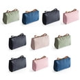 thumbnail image 3 of facefd Solid Color Cosmetic Bag Makeup Case Waterproof Pouch Travel Fashion Large Capacity Handbag Multifunctional for L/Black, 3 of 9