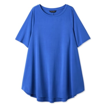 T-shirt à encolure bateau Lane Bryant Plus pour femmes