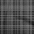 thumbnail image 1 of oneOone Polyester Spandex Black Fabric Check Fabric For Sewing Printed Craft Fabric By The Yard 56 Inch Wide, 1 of 4