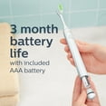 thumbnail image 2 of Philips One by Sonicare Battery Toothbrush, Mint, HY1100, 2 of 9
