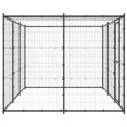 thumbnail image 2 of vidaXL Chenil Extérieur en Acier avec Toit 7,26 M2, 2 of 4