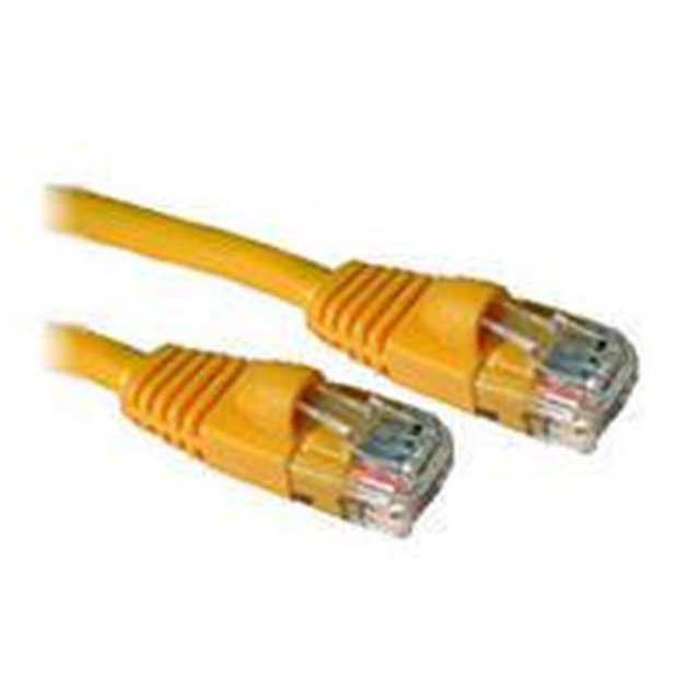 Câble Patch Sans Accroc CAT5e 25 Pieds Jaune