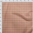 thumbnail image 3 of oneOone Silk Tabby Fabric Madras Check Printed Fabric 1 Yard 42 Inch Wide, 3 of 4