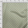 thumbnail image 3 of oneOone Velvet Dark Olive Green Fabric Asian Block Print Tile Fabric For Sewing Printed Craft Fabric By The Yard 58 Inch Wide, 3 of 4