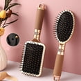 thumbnail image 2 of Oval Comb, Gasbag Hair Comb Protect Scalp Enhanced Resilience Household  For Styling, 2 of 8