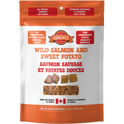 Sabrini's Salmon & Sweet Potato Dog Treats, Dehydrated Limited Ingredient Grain Free Treats – 3 oz