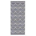 thumbnail image 2 of 24-Pocket Baseball Hat Rack for Wall or Door Organization, Clear PVC Pockets with 3 Hooks for Caps Storage, 65x26 Inches Size, Durable for Closet Display, 2 of 6