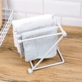 thumbnail image 4 of Kitchen Bathroom Multifunctional Towel Rack Hanger Plastic Rack, 4 of 4
