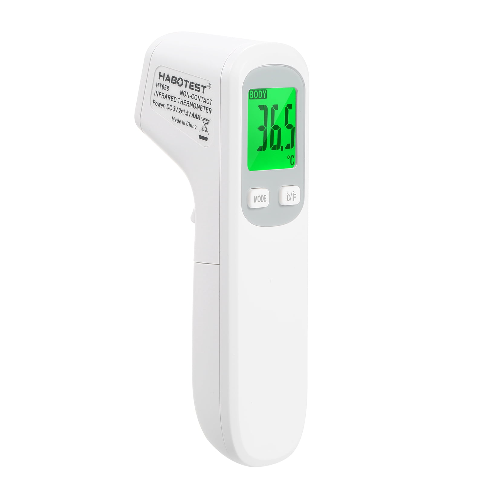 HABOTEST Industrial Version Infrared Thermometer, Non-Contact Thermometer for Adults and Kid Forehead Thermometer for Home Digital Thermometer 2 in 1 Body Surface Mode Infrared Thermometer with Fever