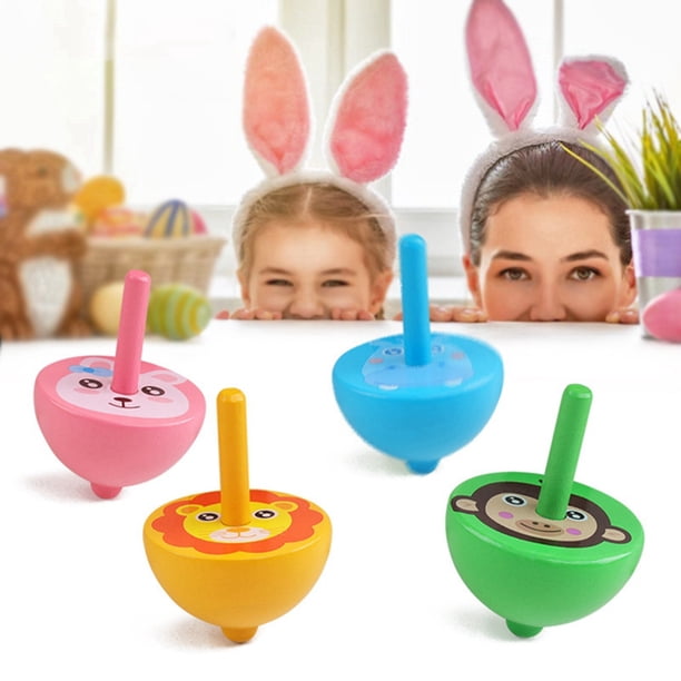 Lot De 2 Touples En Bois Colorées – Dès 1 An – Jouet Éducatif Coordination – Maternelle Maison