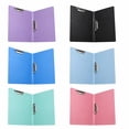 thumbnail image 4 of ZTTD Double Strong Clips File Folder Report Cover, Punchless Binder with 2 Clamp, Office Project Folder, Commercial or S-chool Documents File Folder, for Letter Size or A4 Size, 4 of 9