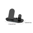 thumbnail image 2 of 15W Wireless Charging Stand With 3-in-1 Fast Charging For Phone Watch Earbuds And Dual USB Ports, 2 of 7