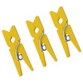 thumbnail image 4 of 300PCS Mini Petit Clip Polyvalent Clips en Bois Photo Photos Pinces Titulaire (Jaune), 4 of 9