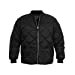 thumbnail image 3 of Rothco Diamond Nylon Quilted Flight Jacket - Black, 3X-Large, 3 of 4