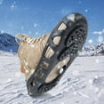 thumbnail image 2 of Crampons à Glace pour Randonnée Hivernale en Plein Air, Marche et Jogging, avec Crampons en Acier Inoxydable Durables, 2 of 6