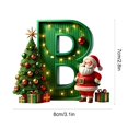 thumbnail image 1 of LSLJS 26 Letters Christmas Tree Decoration Pendant Christmas Tree Ornaments Personalized DIY Christmas Ornaments Christmas Decorations Xmas Tree Hanging Decor Christmas Ornaments, 1 of 4