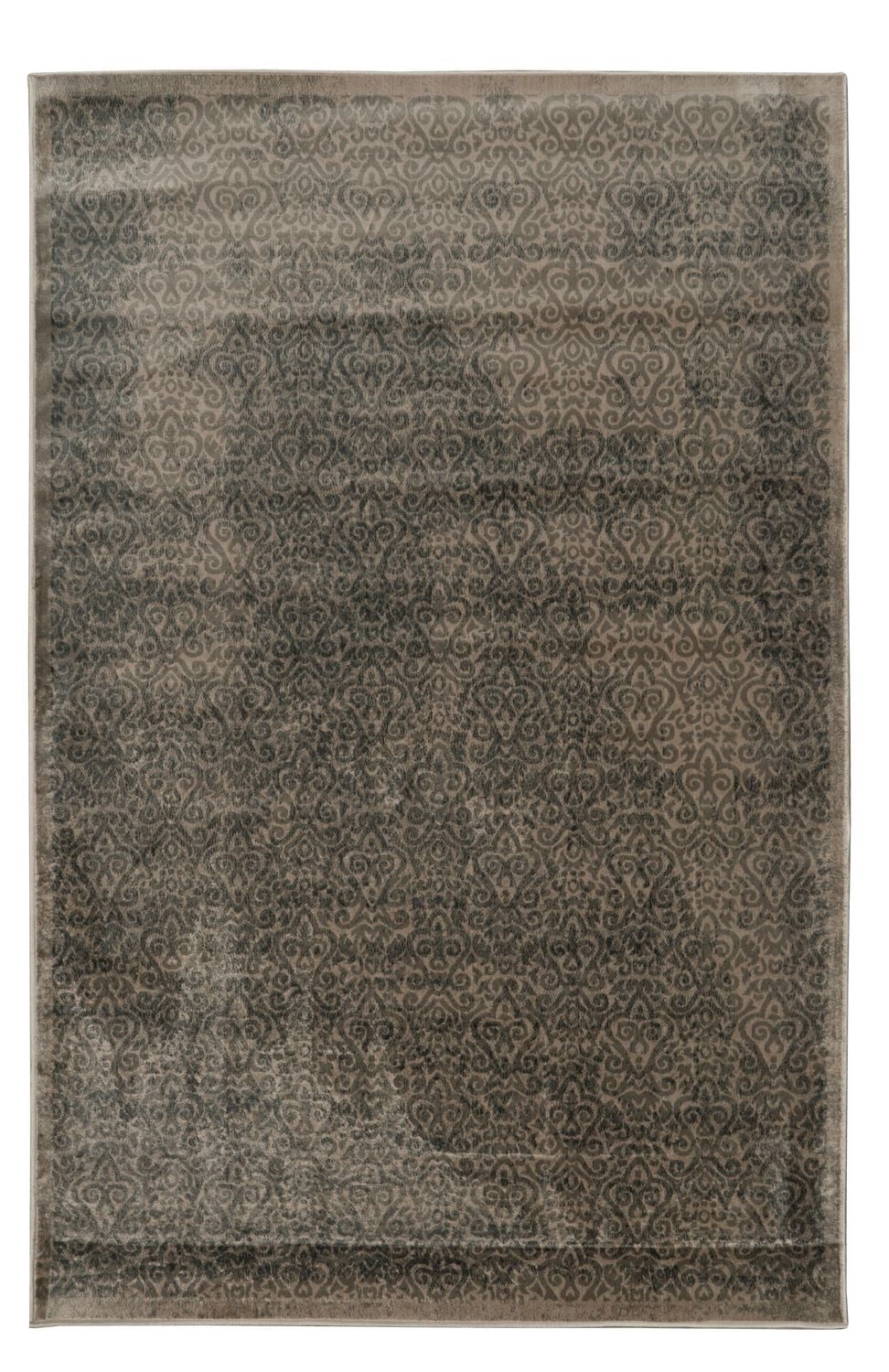 Tapis d'appoint Vintage Lustre gris & anthracite 2 pi x 3 pi