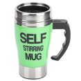 thumbnail image 2 of Electric Mixing Cup Electric Coffee Milk Automatic Mixing Cup Stainless Steel Intelligent Self Stirring Mug, 2 of 8