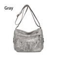 thumbnail image 1 of Yhmxh Crossbody Bags for Women,Backpack,Diaper Bag,Lunch Box Multi Functional Large Capacity Shoulder Bag Large Capacity Shoulder Bag Washed Leather Bag Fashionable Mom Bag The Storage, 1 of 2