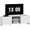 White, variant on HOMCOM TV Stand for up to 55 Inch TV, Media Console w/ Cabinets, Shelves