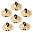 thumbnail image 2 of 6Pcs Finger Cymbals Belly Dancing Copper Finger Cymbals Musical Instrument Belly Dancing Finger Dancing Accessories for Party Diameter 5.5cm, 2 of 7