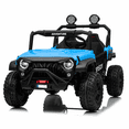 thumbnail image 1 of Kids on Wheelz HAVOC 3.0 24V 2-Seater Electric UTV Ride-On Car for Kids with Parent Remote Control, Reinforced Metal Frame, Quad Motors, LED Lights & Bluetooth Music, Blue, 1 of 6