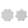thumbnail image 3 of Holiday Time Snowflake Ceramic Salt & Pepper Shaker, 2 piece, 3 of 6