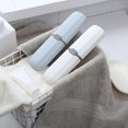 thumbnail image 4 of Maytalsory Tooth Brush Toothpaste Storage Box with Lid Portable Smooth Cases Chopsticks Forks Organizer Travel Office Party Transparent Black 1Set, 4 of 6