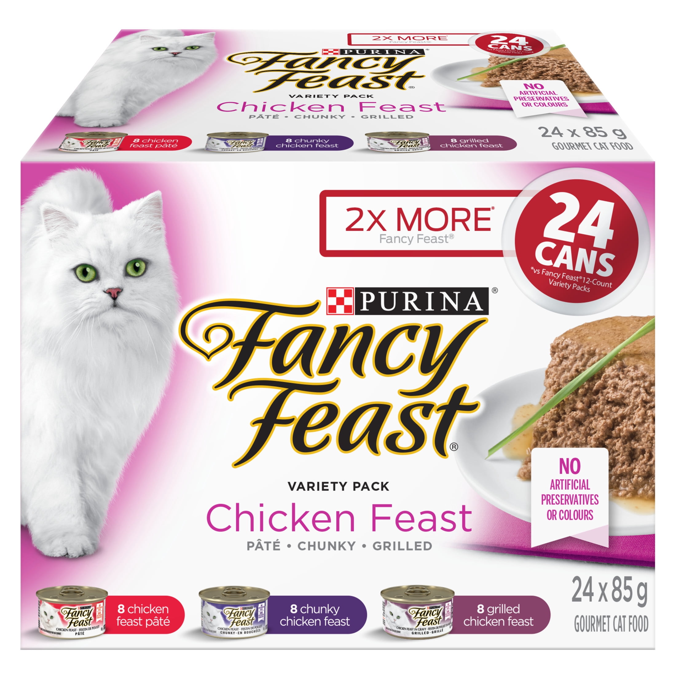 Fancy Feast Chicken Feast Cat Food Variety Pack