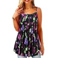 thumbnail image 4 of Maoww Hauts d'Été à Bretelles Col Rond Camisole Sans Manches Imprimée Vêtements pour Femmes, Type 4, m, 4 of 5
