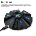 thumbnail image 4 of SUTENGDA PC Controller Adapter for Switch  6-in-1 Portable Mouse Keyboard Controller Converter with Type-C/ 3.5mm Headphone/ USB Ports for / / Xbox One/ Xbox 360 Consoles  Black, 4 of 7