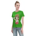 thumbnail image 4 of T-Shirt Basique à Manches Courtes pour Femmes Detective Conan Haihara Ai, 4 of 6