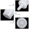 thumbnail image 3 of 100PCS Grafting Lash Glue Bottle Plugs Eyelash Extension Glue Replacement Caps, 3 of 9