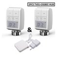 thumbnail image 1 of Actionneur de Soupape Thermostatique Wi-Fi Intelligent 3.0, Contrôleur de Température Programmable TRV, Facile à Installer, 1 of 7