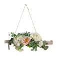 thumbnail image 2 of Vaidha Artificial Flower Decoration Style Decorative Flower Wreath Wall Pendant, 2 of 6