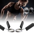 thumbnail image 2 of Xingzhi 2 Pcs Pinces à Ressort pour Barre de Musculation Entraînement Physique Libération Rapide Clips de Verrouillage de Poids, 25mm, 2 of 4