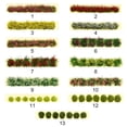 thumbnail image 5 of Lefu Self-Adhesive Static Grass Tufts Miniature Scenery Mixed Wildflowers DIY Crafts, 5 of 5