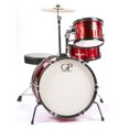 thumbnail image 2 of Granite Percussion JR3 3 Piece Junior Kit w/Cymbals, Throne & More, 2 of 3