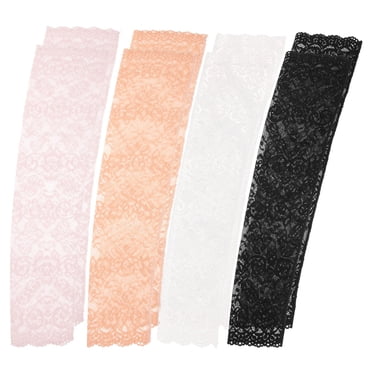 4 Paires de Manchons de Bras Respirants Manchons de Bras Rafraîchissants Manchons de Bras en Dentelle Protection UV Manchons de Bras