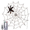 thumbnail image 1 of Amdohai Spider Web Lamp with Black Spider Warm White Remote Control 8, 1 of 4