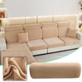 thumbnail image 1 of Yhmxh Pillow Covers Throw Pillow Covers Pillow Protector Universal Leather Covered Sofa 2025,Wear-resistant,Highly Elastic,Non Slippery,Elastic Fiber,Universal Protection Furniture Sofa Cushion, 1 of 7