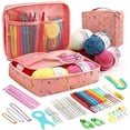 thumbnail image 2 of Kits de Rangement Multicolores pour Débutants Outils de Tricotage DIY Kits de Crochet Portable pour Débutants, 2 of 7