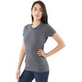 thumbnail image 2 of American Apparel USA-Made Fine Jersey Tee, 3XL, Asphalt, 2 of 5