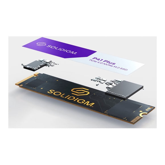 SOLIDIGM P41 Plus 2 TB Solid State Drive - M.2 2280 Internal - PCI Express NVMe (PCI Express NVMe 4.0 x4)