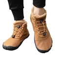 thumbnail image 1 of LSLJS Bottes de Randonnée Surdimensionnées pour Hommes à Tige Haute en Coton, Chaussures de Randonnée et de Tourisme, Bottes de Neige Chaudes en Peluche, Bottes de Neige pour Hommes, 1 of 9