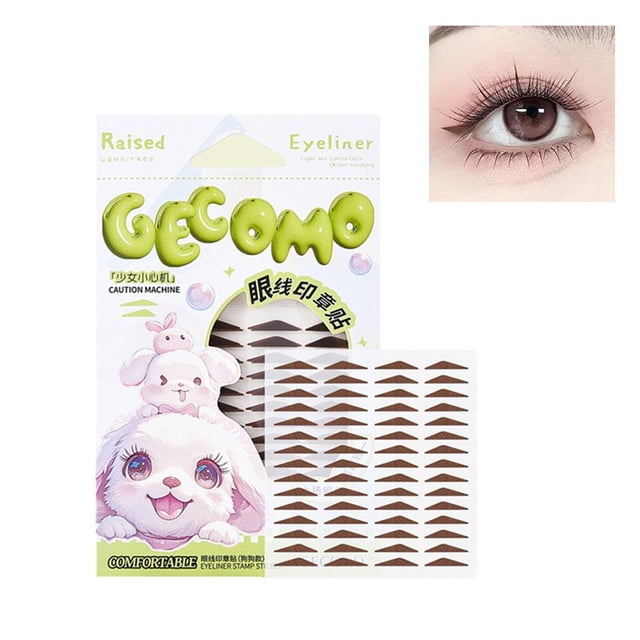 SharkTRUE Eyeliner Seal Sticker Waterproof Sweatproof Adjusting Eye Patch Eyeliner A5y5
