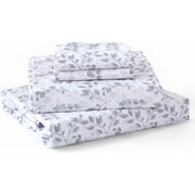 Queen Size Piece Sheet Set Soft Breathable Bed Sheet Set for Bedroom with Deep Pocket Up to ” Wrinkle& Cooling Bedding Blossoms Pink