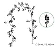 thumbnail image 3 of Dvkptbk P lastic rattans Rattan Décorations Noël Décoration Enroulée Simulation Rattan Branches Année Baies Rouge Fruit Noël Rattan Déco Maison de Noël, 3 of 6