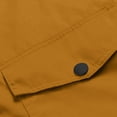 thumbnail image 4 of Veste Coupe-Vent à Capuche pour Femmes Grande Taille Imperméable Unie Manteau de Pluie Extérieur Plus Imperméable à Capuche Vestes Coupe-Vent Manteau Uni Imperméable en Liquidation, 4 of 4