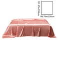 thumbnail image 3 of TopLLC Solid Color Ease Friendly Washable Sheets Luxurious Silk Bedding cloth Fabric bed sheet, 3 of 6